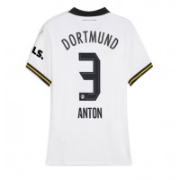 Dres Borussia Dortmund Waldemar Anton #3 Tretina pre Ženy 2024-25 Krátky Rukáv